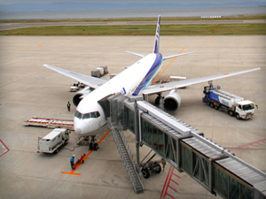 神戸空港発着飛行機